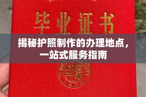 石河子揭秘护照制作的办理地点，一站式服务指南